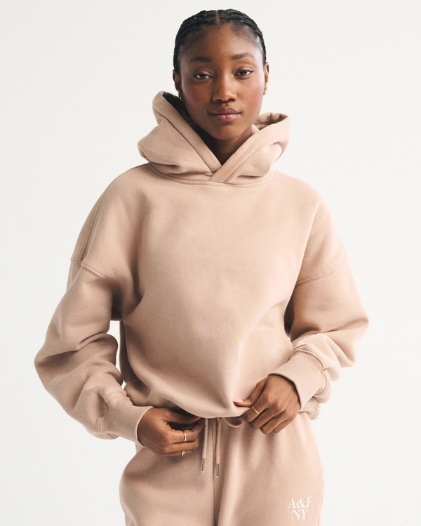 Sunday Hoodie, Brown view 1