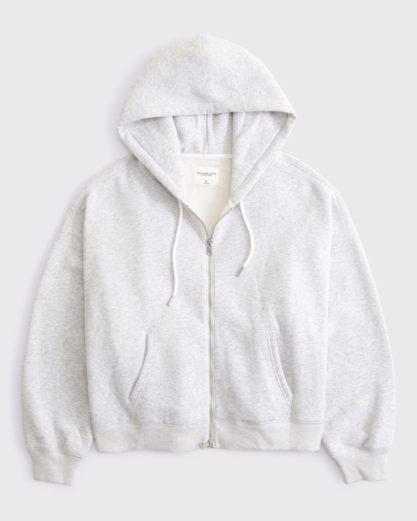 Sunday Boxy Hooded Full-Zip