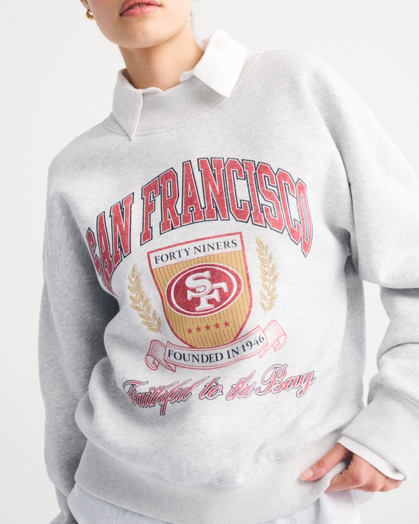 San Francisco 49ers Sunday Mockneck Crew