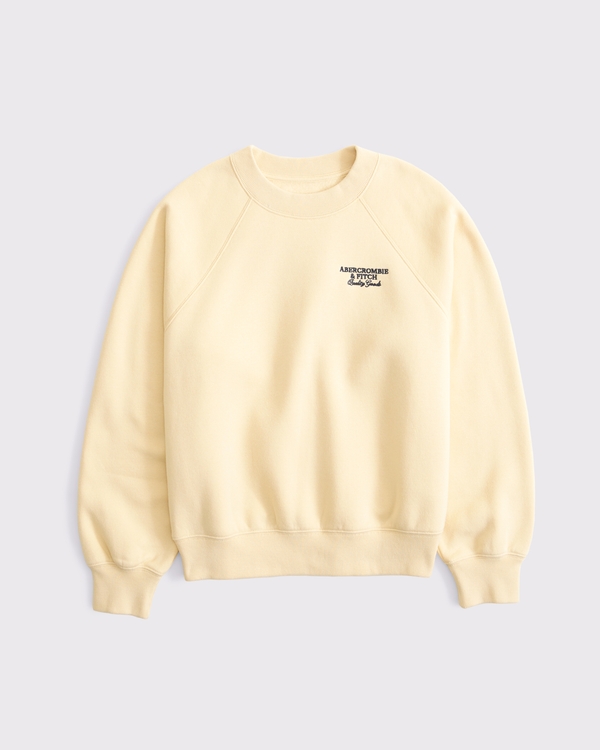 Logo Raglan Classic Sunday Crew<br/>