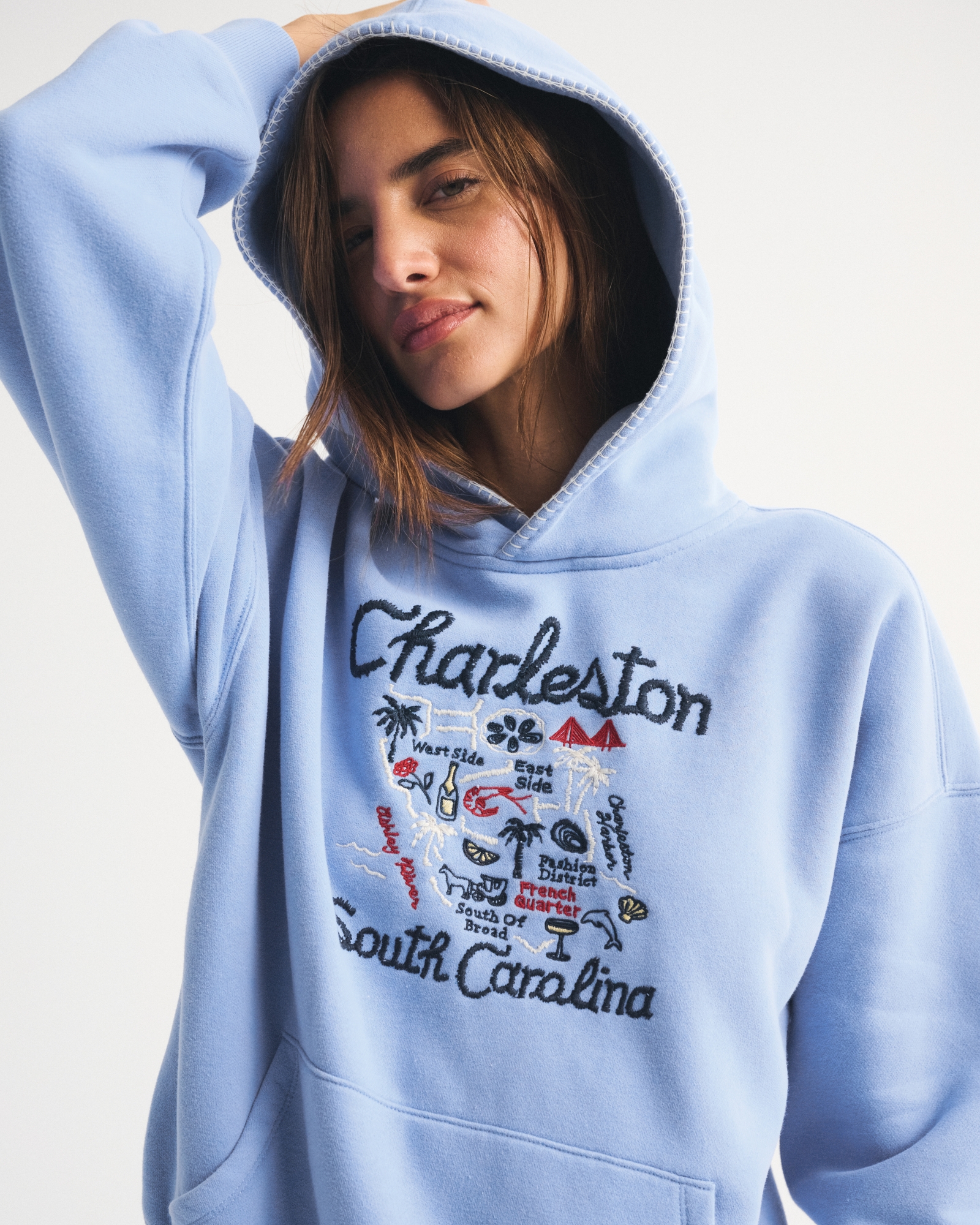 Women's Sunday Hoodie | Women's Clearance | Abercrombie.com