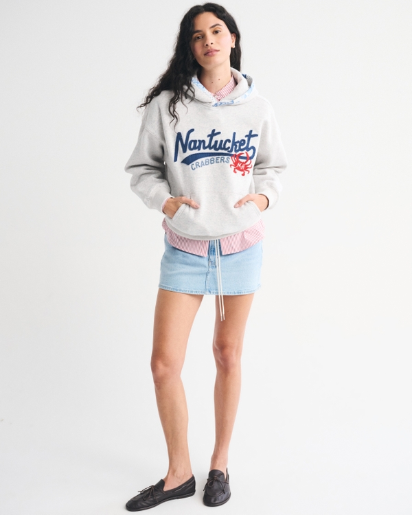 Sunday Hoodie, Light Gray view 2