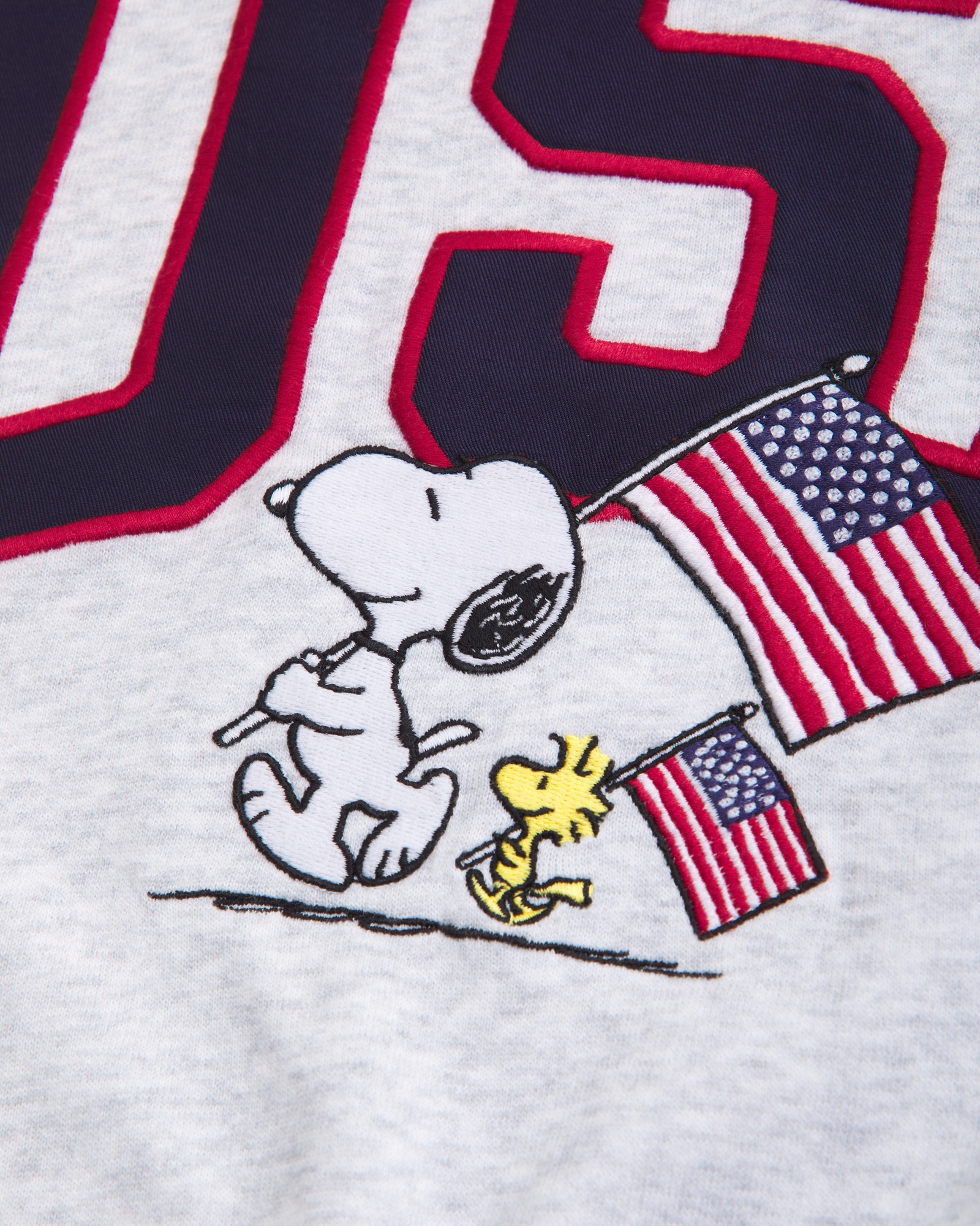 Snoopy Sunday Mockneck Crew