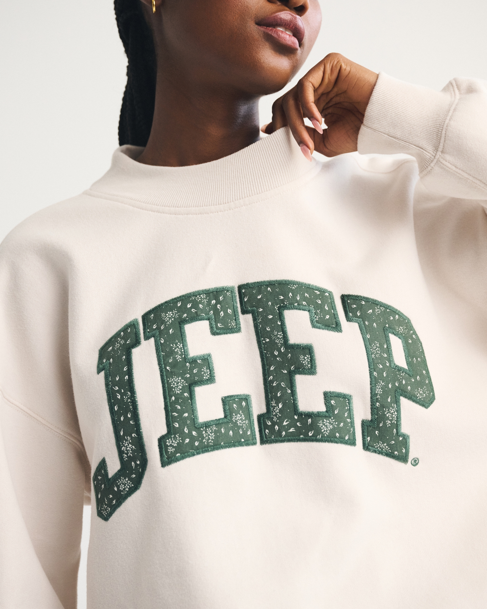Jeep Graphic Oversized Sunday Crew
