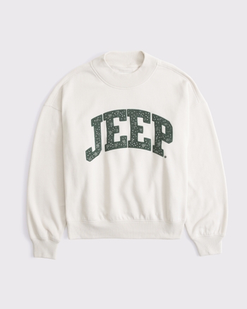 Jeep Graphic Oversized Sunday Crew