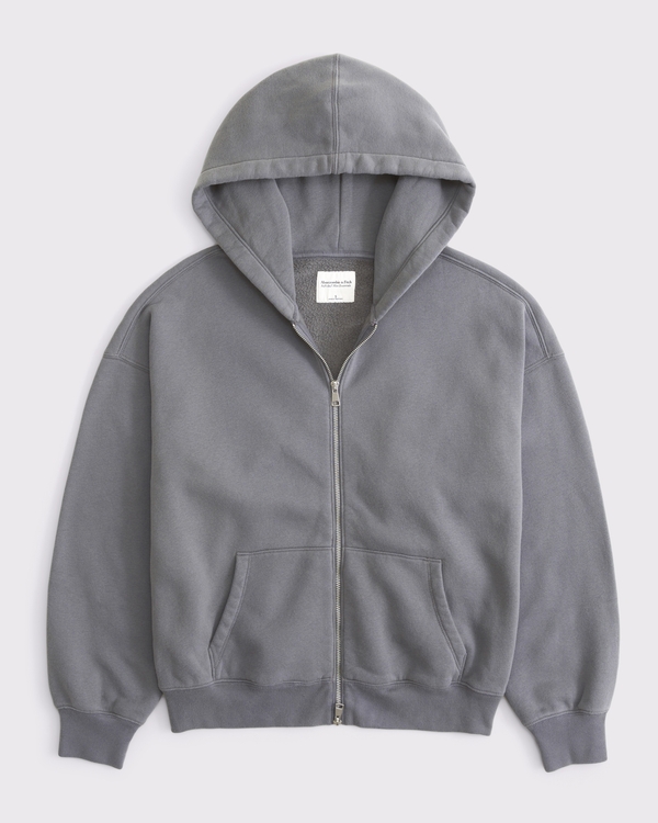 Women's Sunday Hooded Full-Zip | Women's Tops | Abercrombie.com