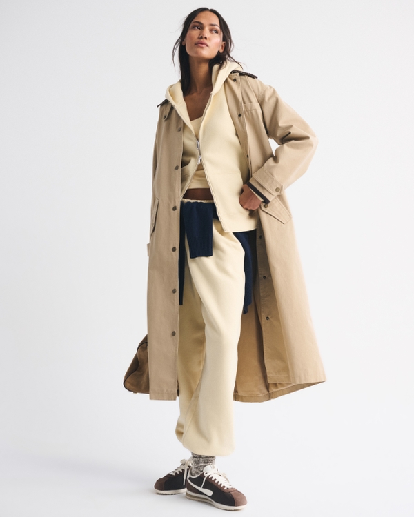 Sunday Hooded Full-Zip, Light Yellow view 2