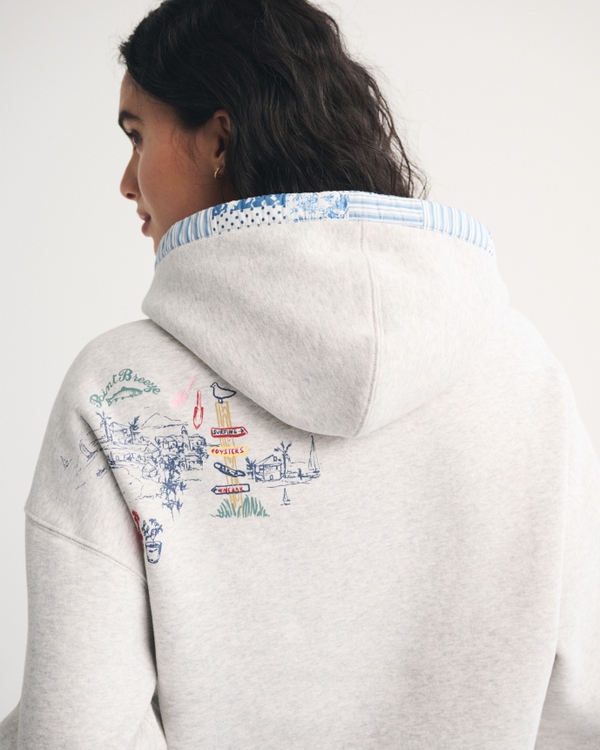 Sunday Hoodie, Light Gray view 2