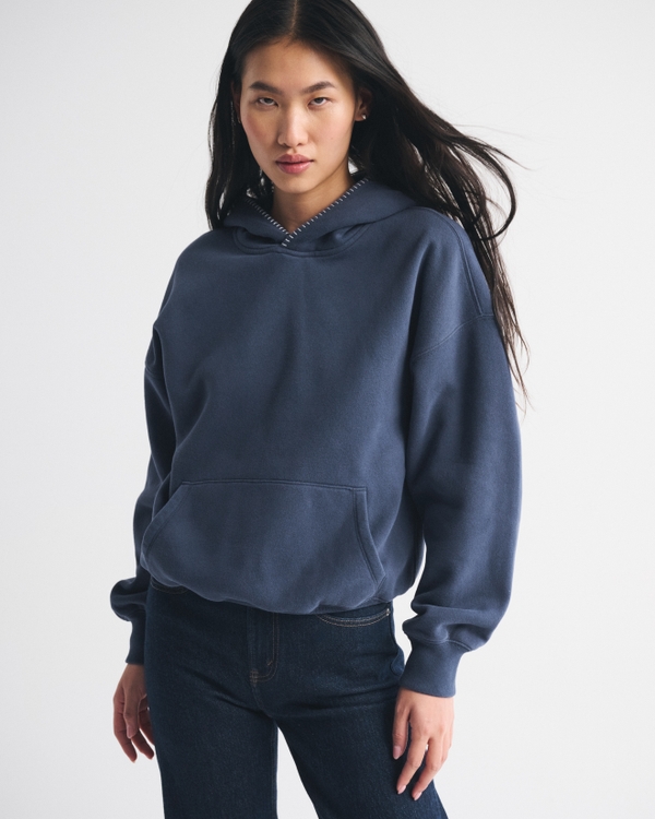 Sunday Hoodie, Sapphire view 1