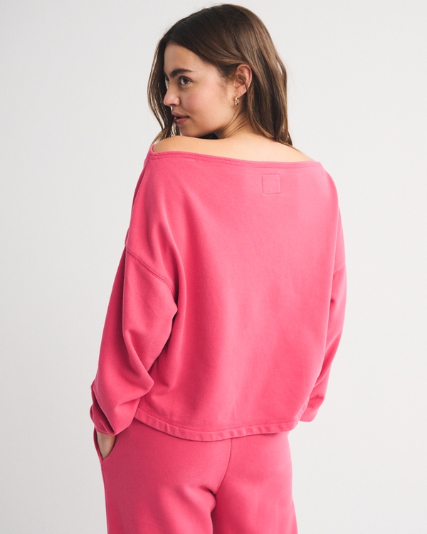 Sunday Terry Off-The-Shoulder Top