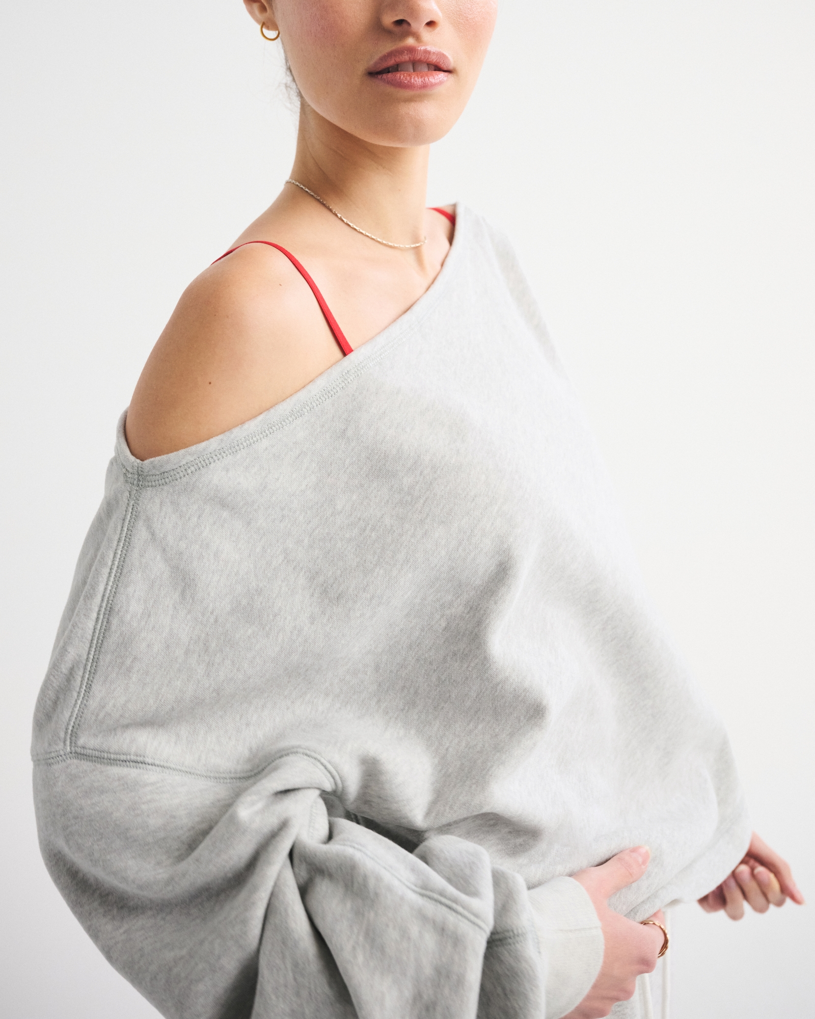 Sunday Terry Off-The-Shoulder Top