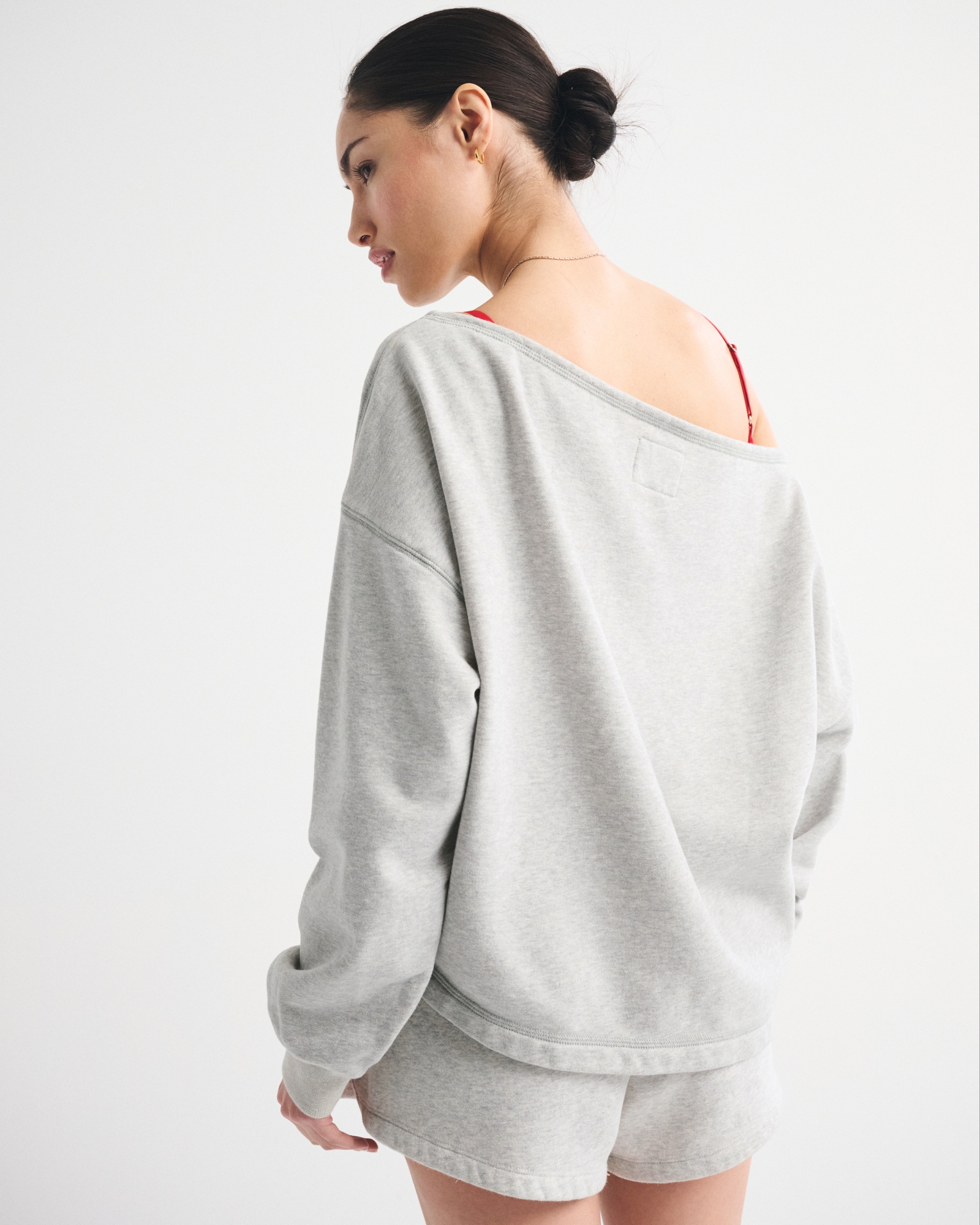 Sunday Terry Off-The-Shoulder Top