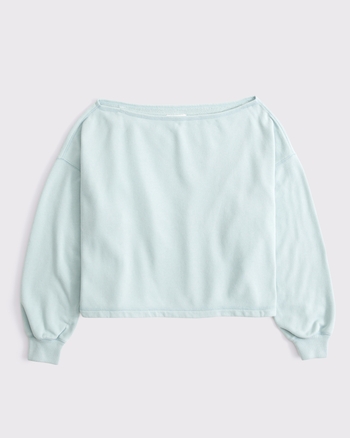 Sunday Terry Off-The-Shoulder Top from Abercrombie & Fitch - $49.99