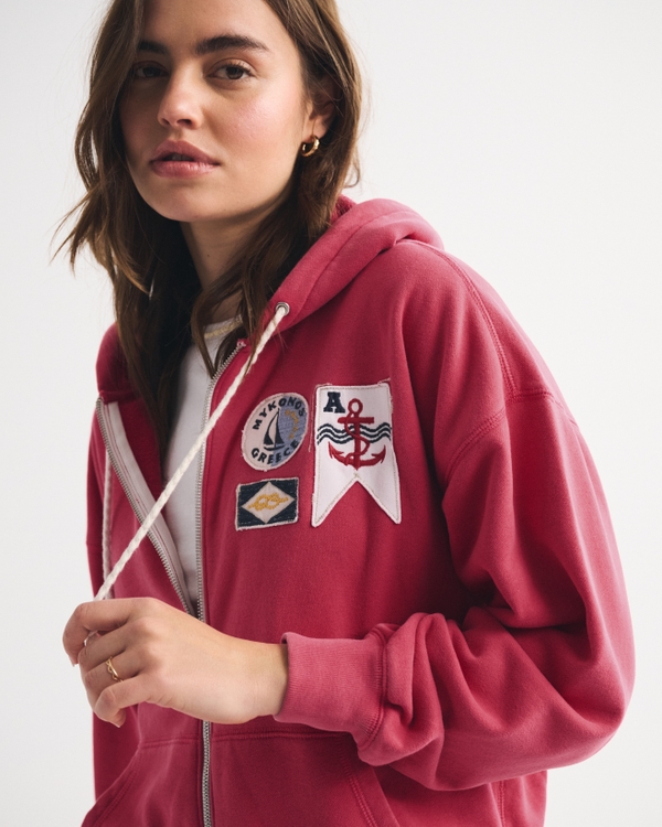 Women's Sunday Terry Hooded Full-Zip | Women's Clearance