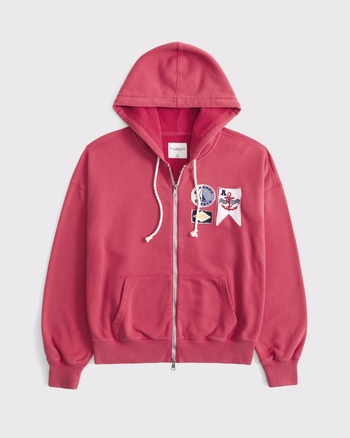 Sunday Terry Hooded Full-Zip