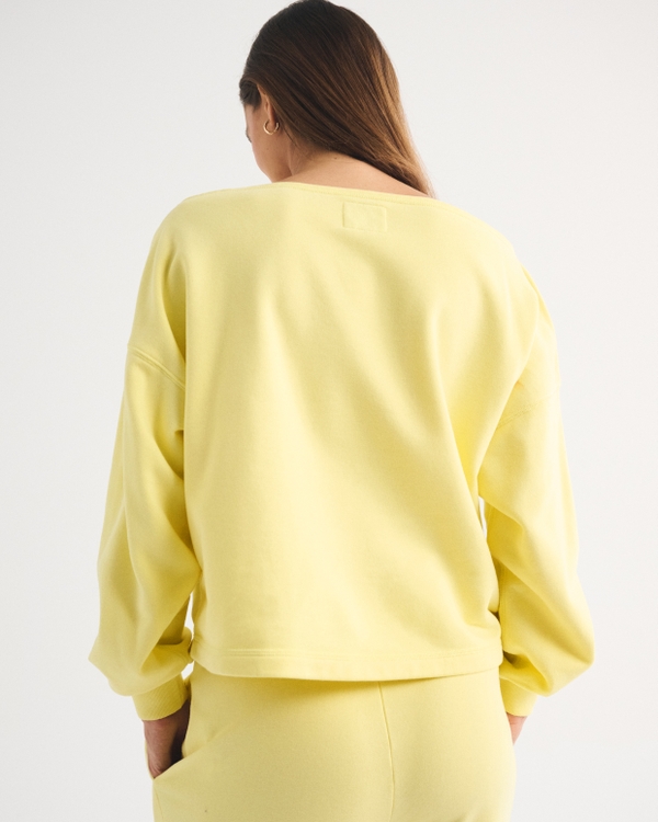Sunday Terry Off-The-Shoulder Top