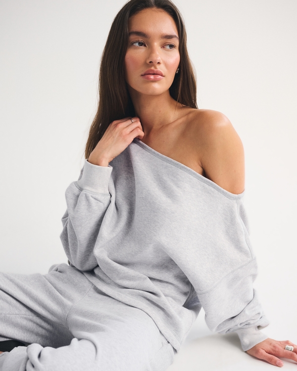 Sunday Terry Off-The-Shoulder Top