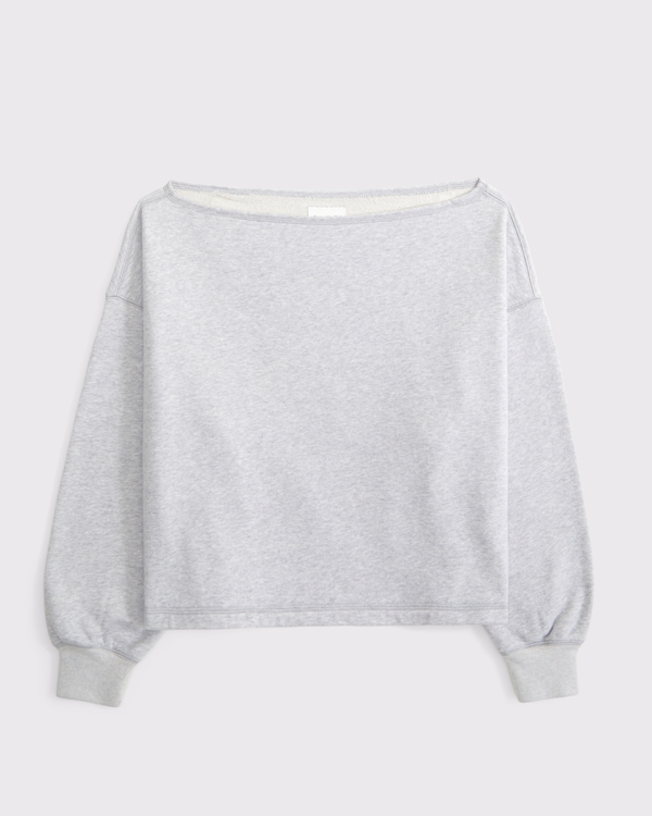Sunday Terry Off-The-Shoulder Top