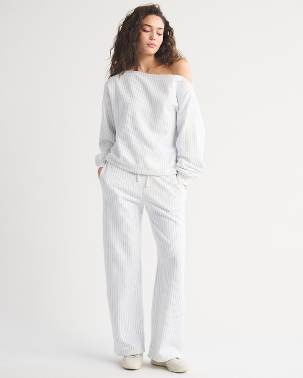 Sunday Terry Off-The-Shoulder Top