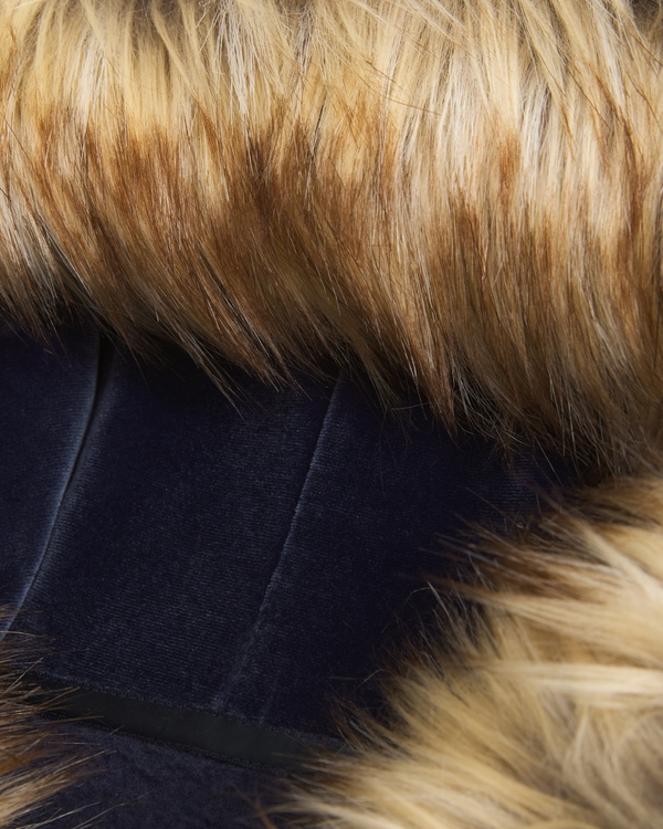 Women's Faux Fur-Lined Logo Full-Zip Hoodie | Women's Sale
