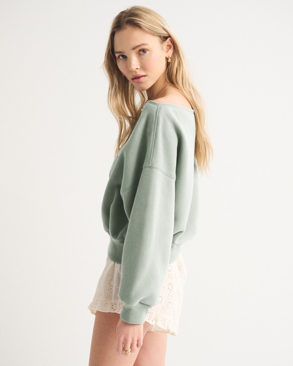 Women's Sunday Off-The-Shoulder Top | Women's Tops | Abercrombie.com