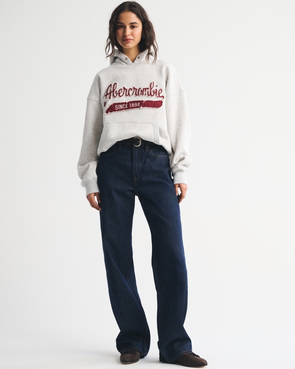 Sunday Logo Hoodie, Light Gray view 2