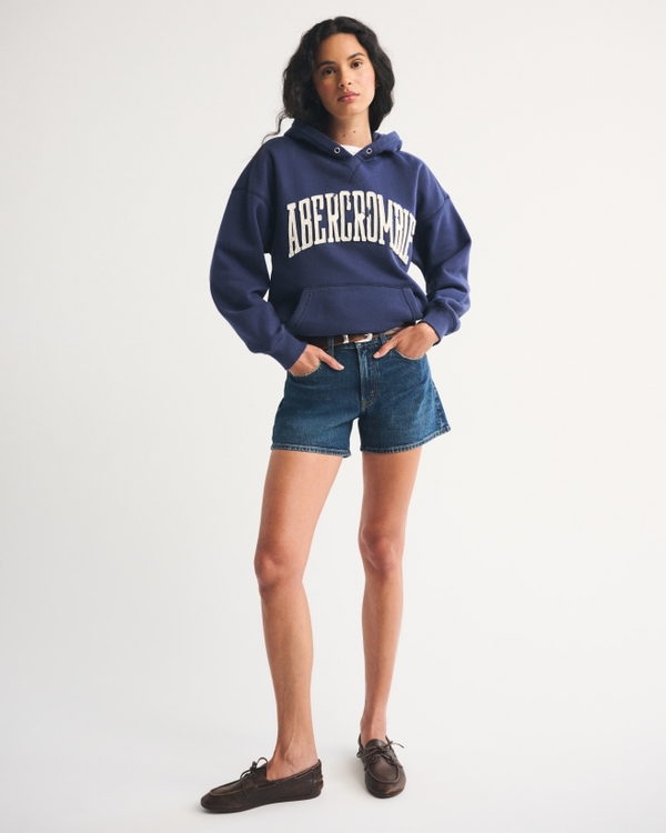 Logo Sunday Hoodie, Sapphire view 2