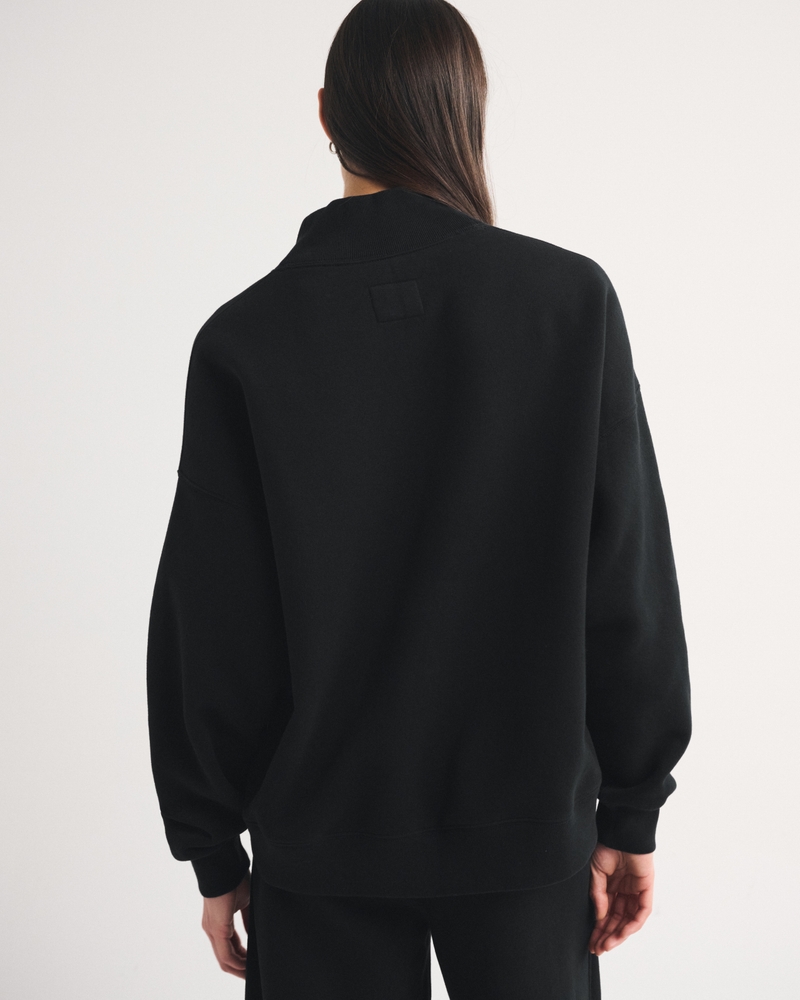 Sunday Oversized Funnel Neck Sweatshirt - thumbnail 9