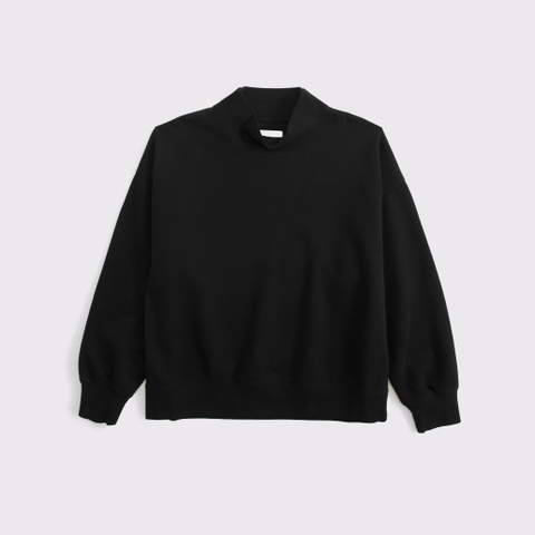 Женские худи Abercrombie & Fitch Sunday Oversized Funnelneck Sweatshirt