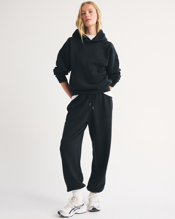 Sunday Popover Hoodie, Black view 2