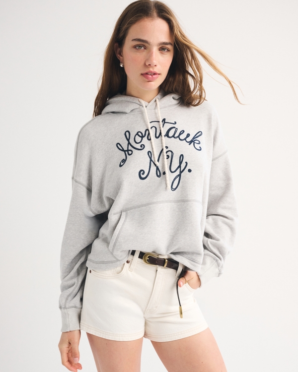 Sunday Terry Hoodie, Light Gray view 2