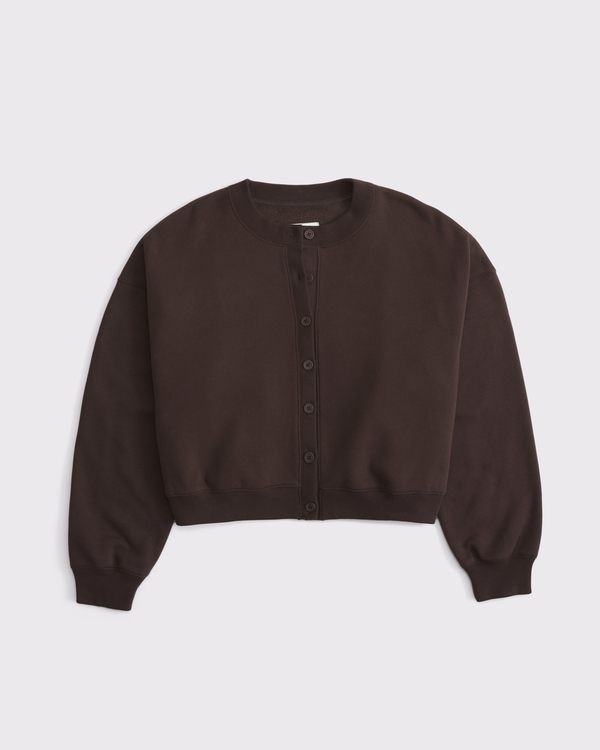 Women's Sunday Shrunken Cardigan | Women's A&F Essentials