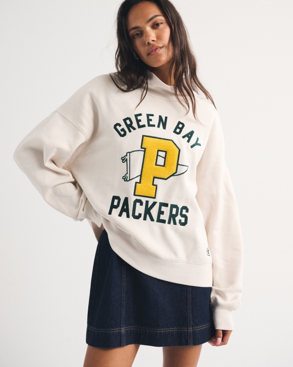 Green Bay Packers Funnel Neck Sweatshirt