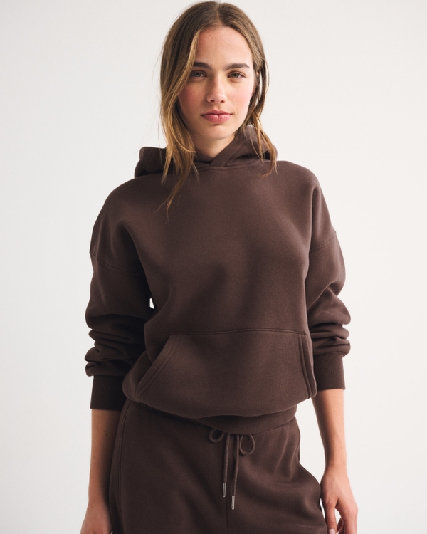 Sunday Hoodie, Brown view 1