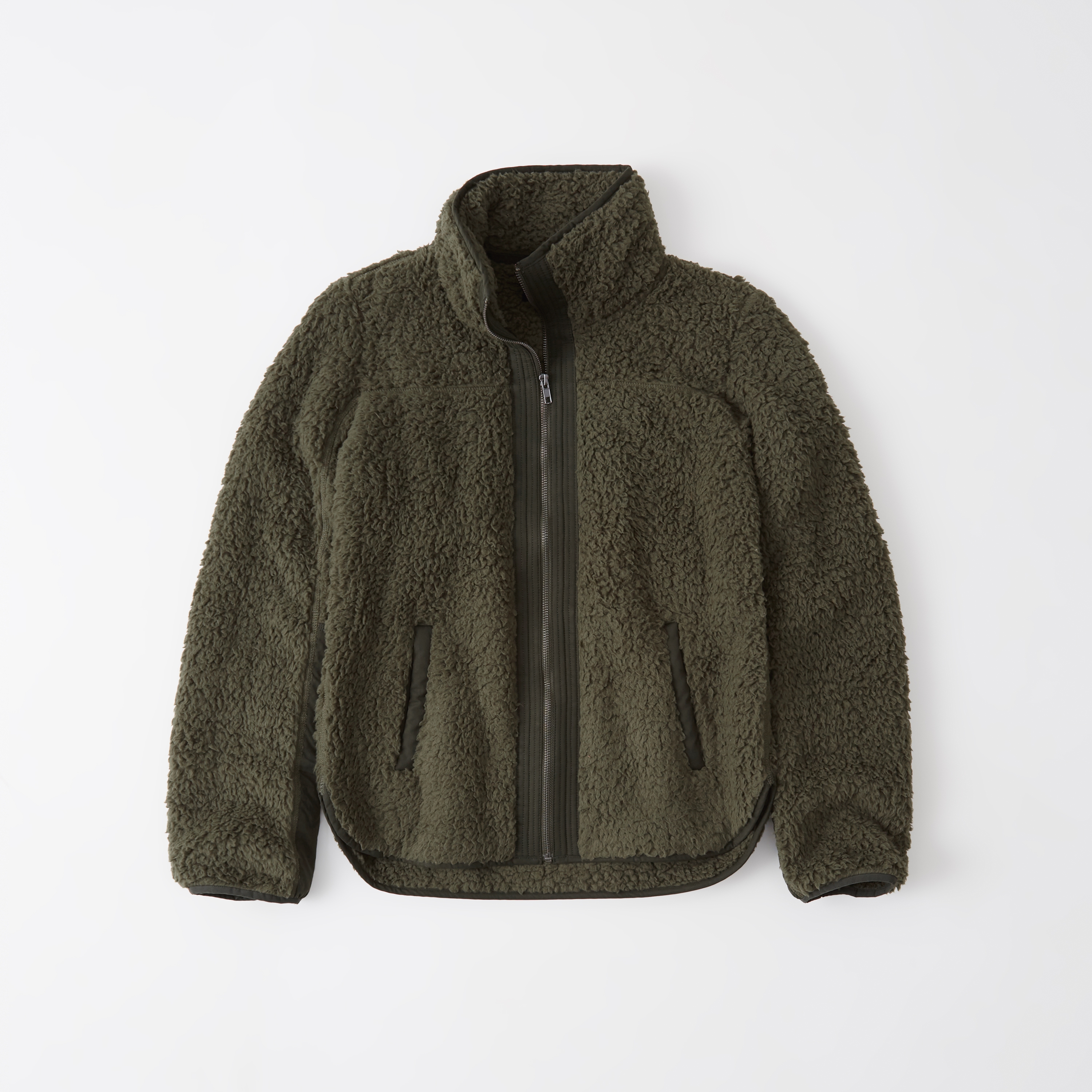 abercrombie fleece jacket