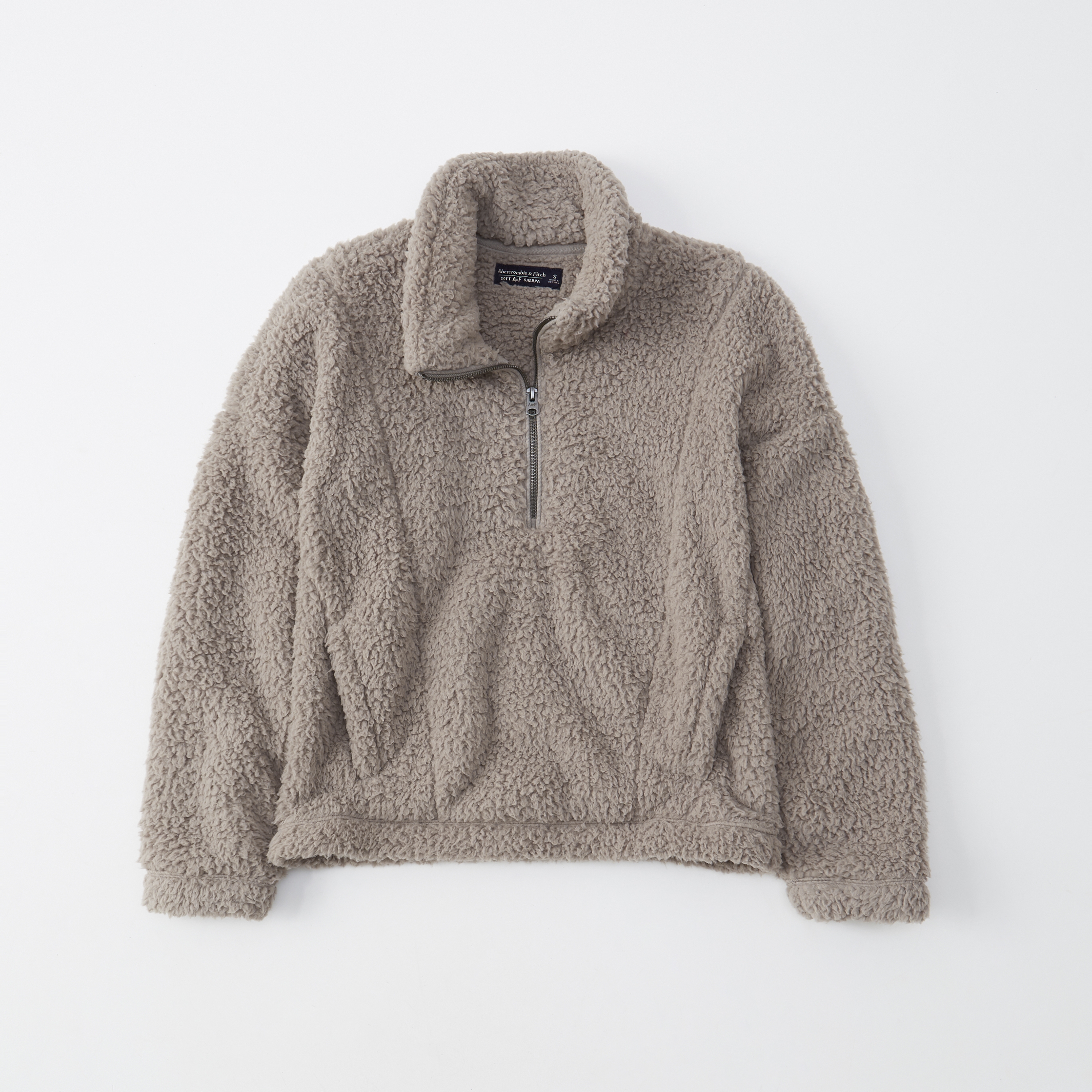 abercrombie sherpa sweatshirt