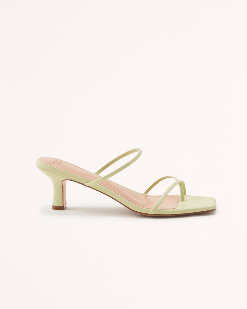 Abercrombie & Fitch Strappy Heel Sandals