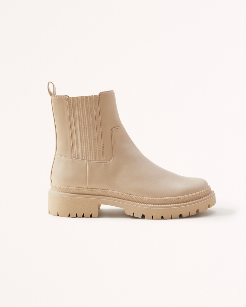 Women's Chunky Chelsea Boots | Women's Clearance | Abercrombie.com