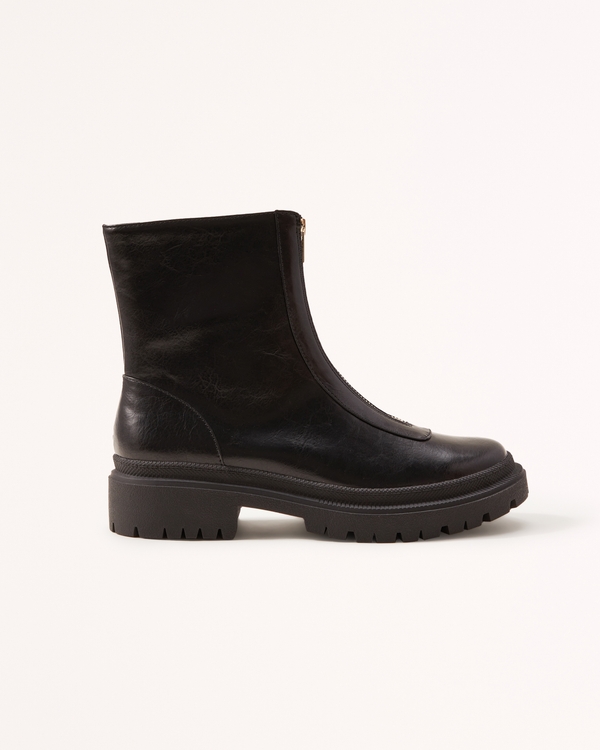 Chunky Chelsea Boots, Black
