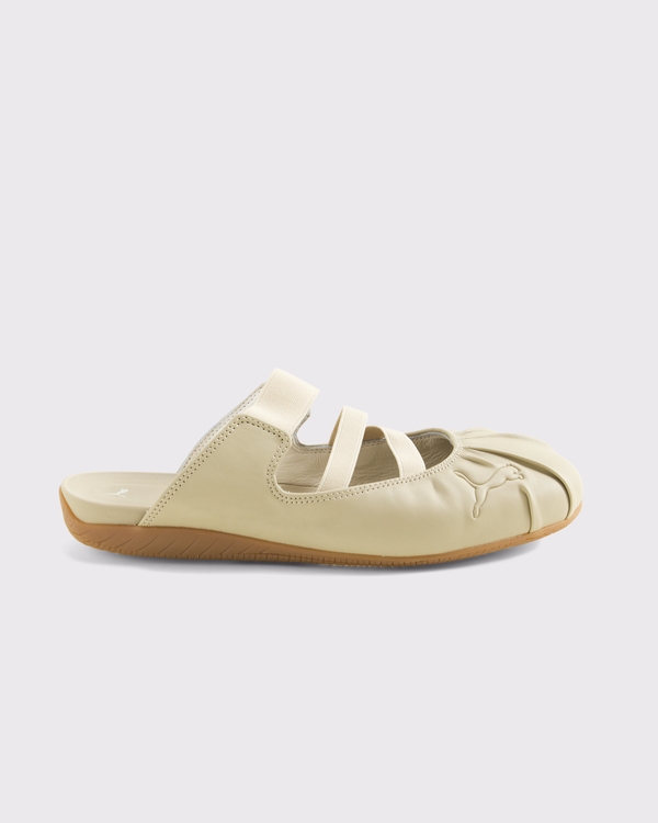 PUMA Women's Speedcat Mule, Cream view 1