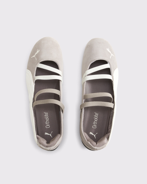 PUMA Women's Speedcat Ballet, Taupe Gray view 2