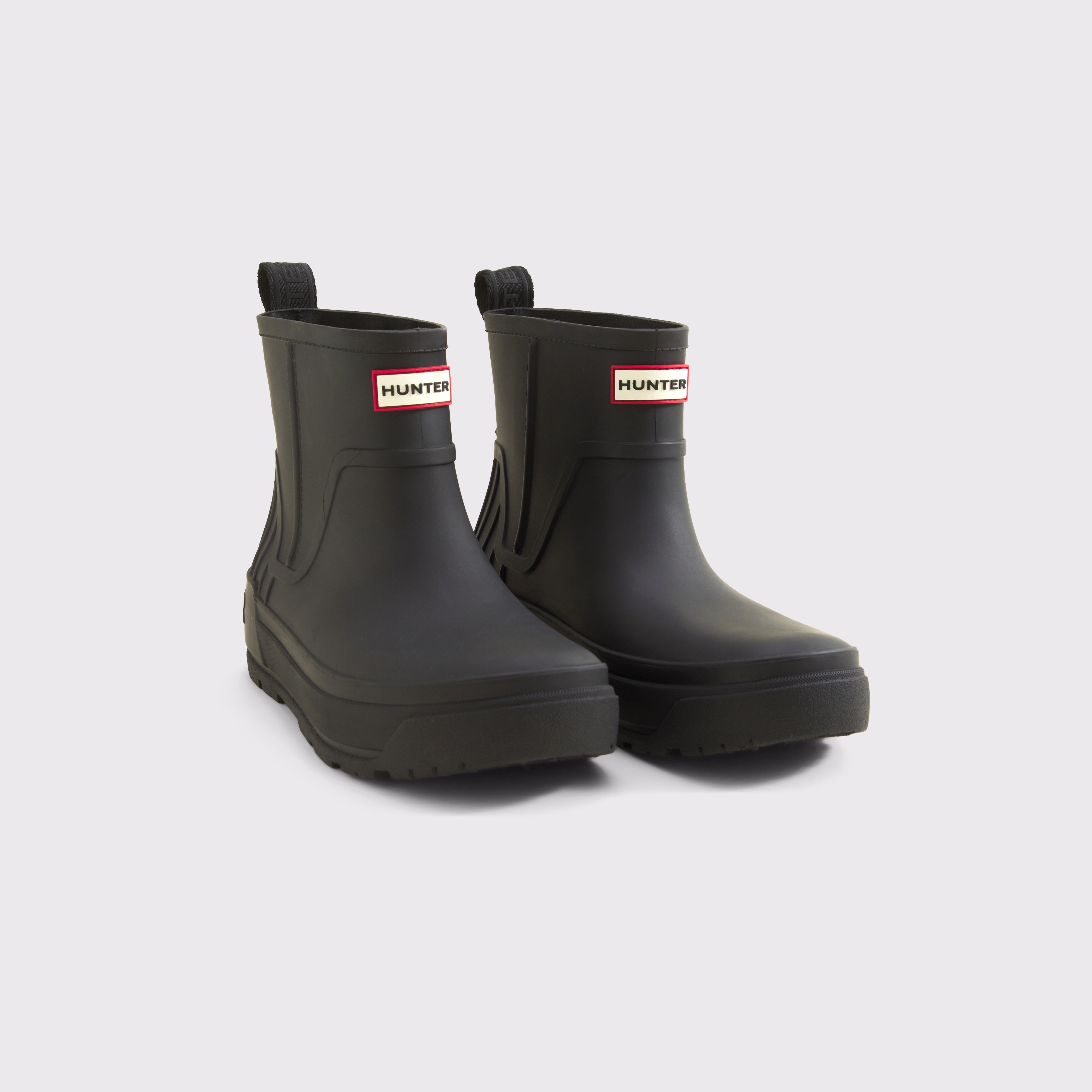Женские ботинки Abercrombie & Fitch Hunter Original Wales Ankle Rain Boot, цвет: Чёрный — фото 1