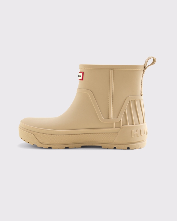 Hunter Women's Original Wales Ankle Rain Boot, Taupe view 2