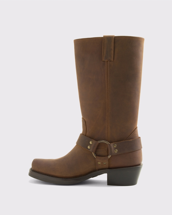 Frye Harness 12R Leather Boot, Brown view 2