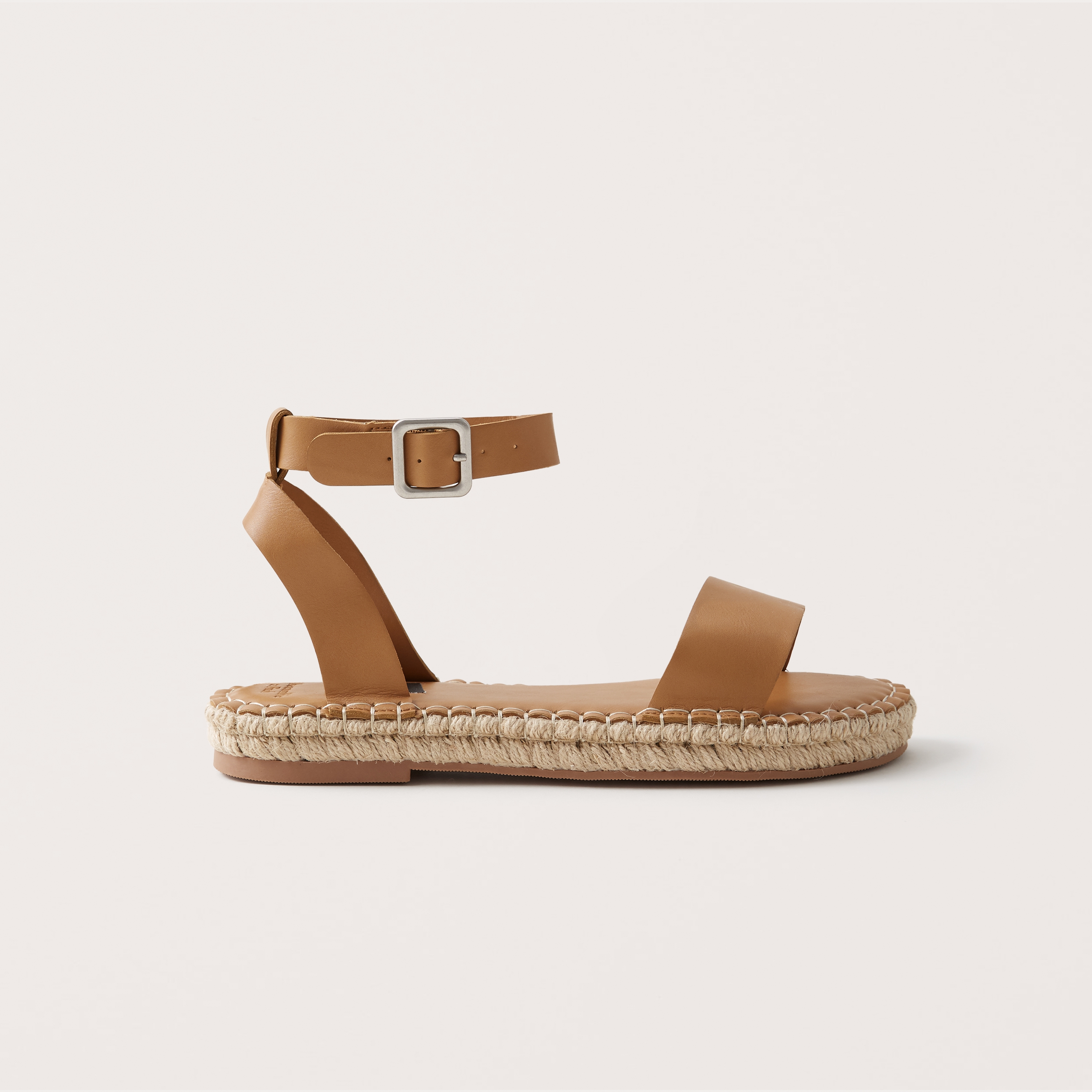 espadrille sandals with ankle strap