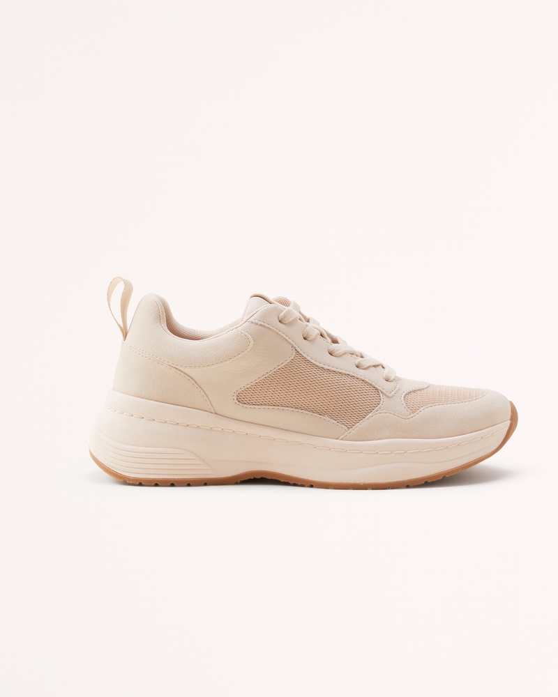 Yours Women's Platform Sole Low Trainers