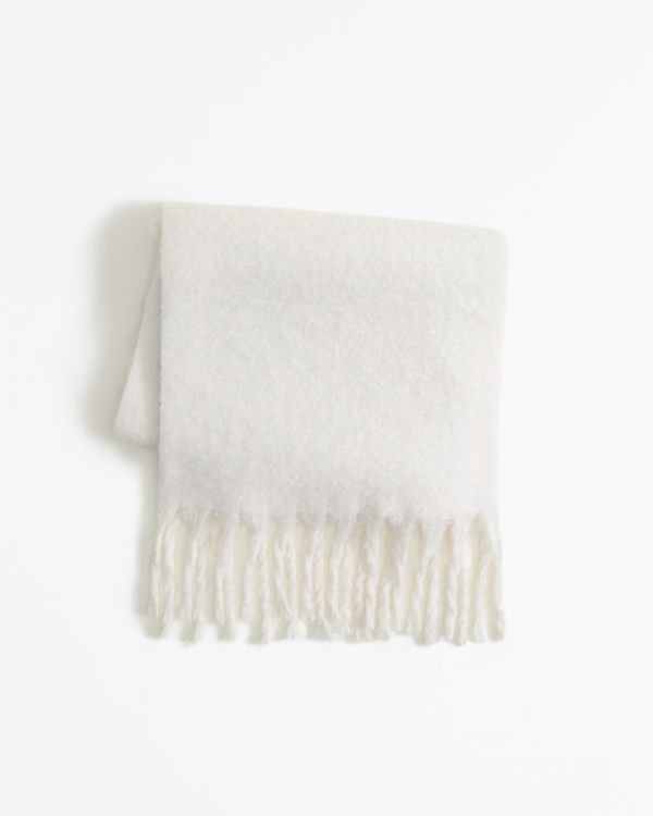 Chunky Scarf, White