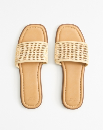 Abercrombie leather sandals best sale