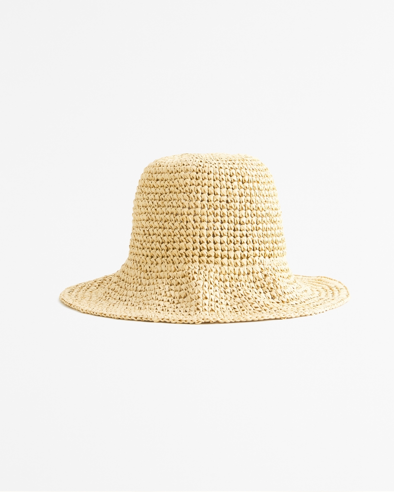 2021 New Women's bucket hat Cap female women's summer hats braided straw  hat Fishing hat hat elegant for women Beach Straw hat