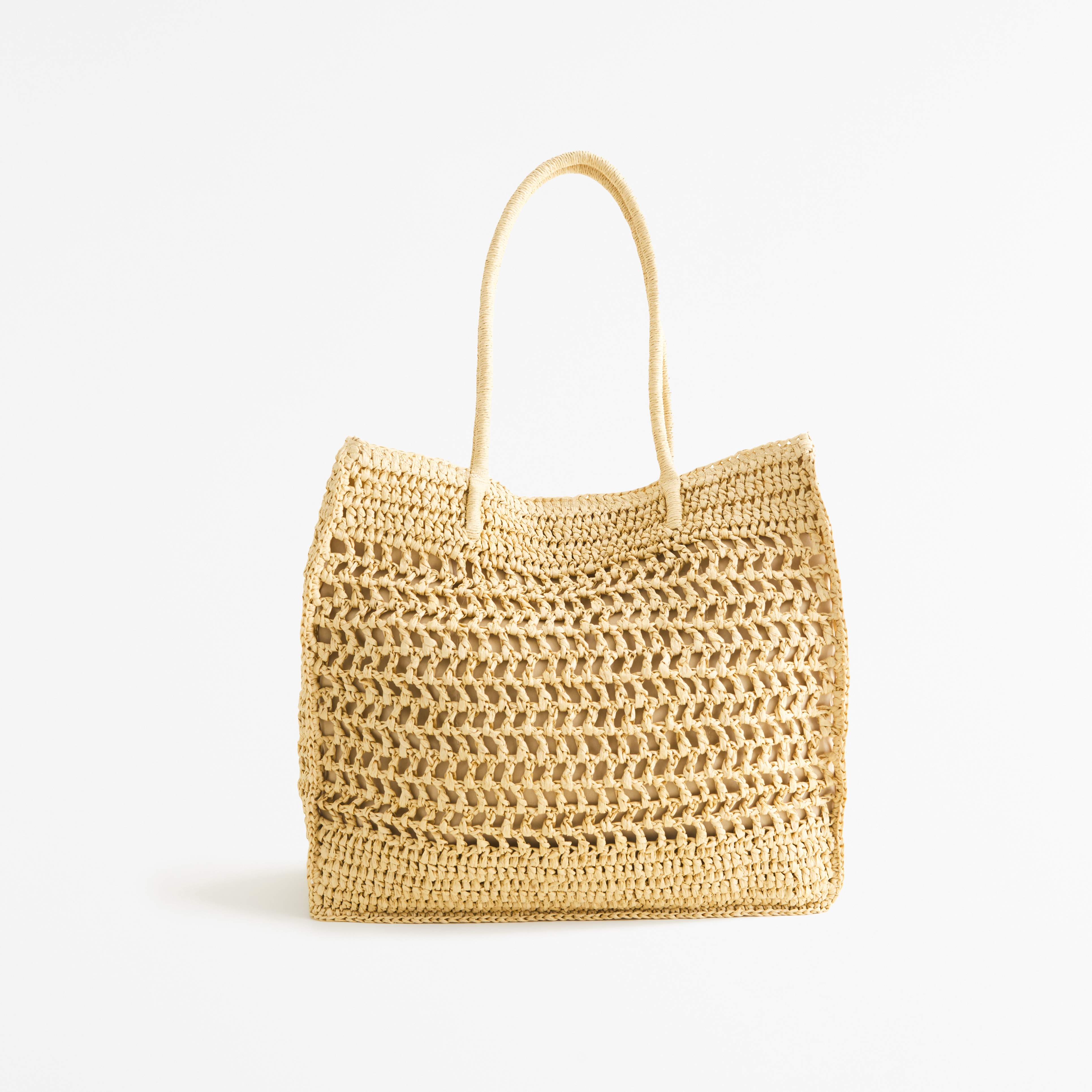 Packable straw beach bag new arrivals